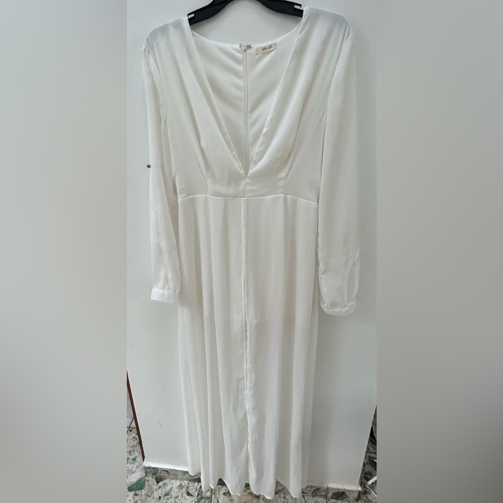 Stylish White Dress